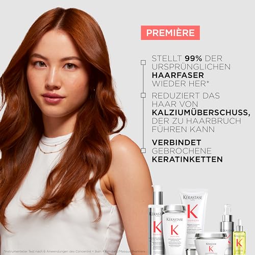 Kérastase Première, Glanzverstärkendes und reparierendes Haaröl für geschädigtes Haar, Mit Zitronensäure und Glycin, Huile Gloss Réparatrice Hair Oil, 30 ml