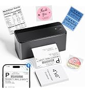 Phomemo 4x6 Shipping Label Printer - 241BT Bluetooth Thermal Label Printer Compatible with iOS&An...