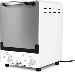 Esterilizador de alta temperatura, 12 l esterilizador de manicure, autoclave esterilizador infravermelho, controlo de temperatura tempo ajustável, adequado para salões de beleza, cabeleireiros