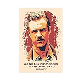 Narcos Poster TV-Show Steve Murphy Zitat 9 Leinwandposter Wandkunst Dekor Druck Bild Gemälde für Wohnzimmer Schlafzimmer Dekoration Rahmen 60 x 90 cm
