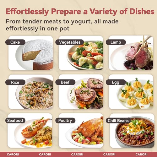 Image of 9-in-1 Electric Pressure Cooker 6 Qt, Dual Inner Pots, Stainless Steel Pot and Non-Stick Pot, 12 Preset Cooking Programs with IMD Touchscreen, Safe Vent, Slow Cook, Rice Cook, Steam, Black