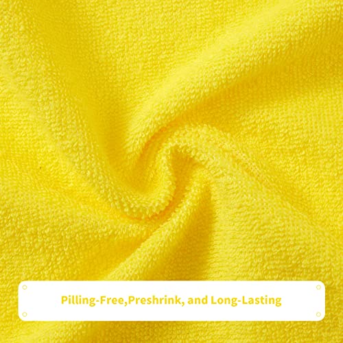 Synpos Baby Bath Towels With Hood, Newborn Hooded Baby Towel With 5 Baby Washcloths - Ultra Absorbent And Soft Cotton Hooded Bath Towel For Babie, Toddler, Infant - Unisex Hooded Baby Bath Towel #TOP4