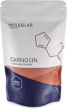L-Carnosine Powder High Dose - 30 g Pure Vegan Carnosine Powder - 1000 mg L Carnosine per Serving - Against AGE's and ALE's - Includes Dosing Spoon - Certified Purity