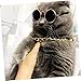 HOMOBABE Necklace Fashionable Chain Jewelry for Small Dogs Cats Cool Pendant Design for Parties Photo Props Durable Metal Pet Jewelry Great Idea