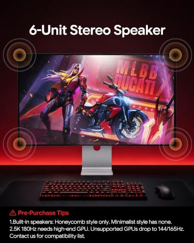 Image of P27Z 27 inch 5K Gaming Monitor, IPS Glossy (Honeycomb Without Stand)