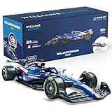 LUPPA Formula 1 FW45 Model kit - 1:18 Scale Racing F1 FW45 Model Inspired by Alexander Albon & Logan Sargeant l Building kit, Collectible diecast, 140 Pieces