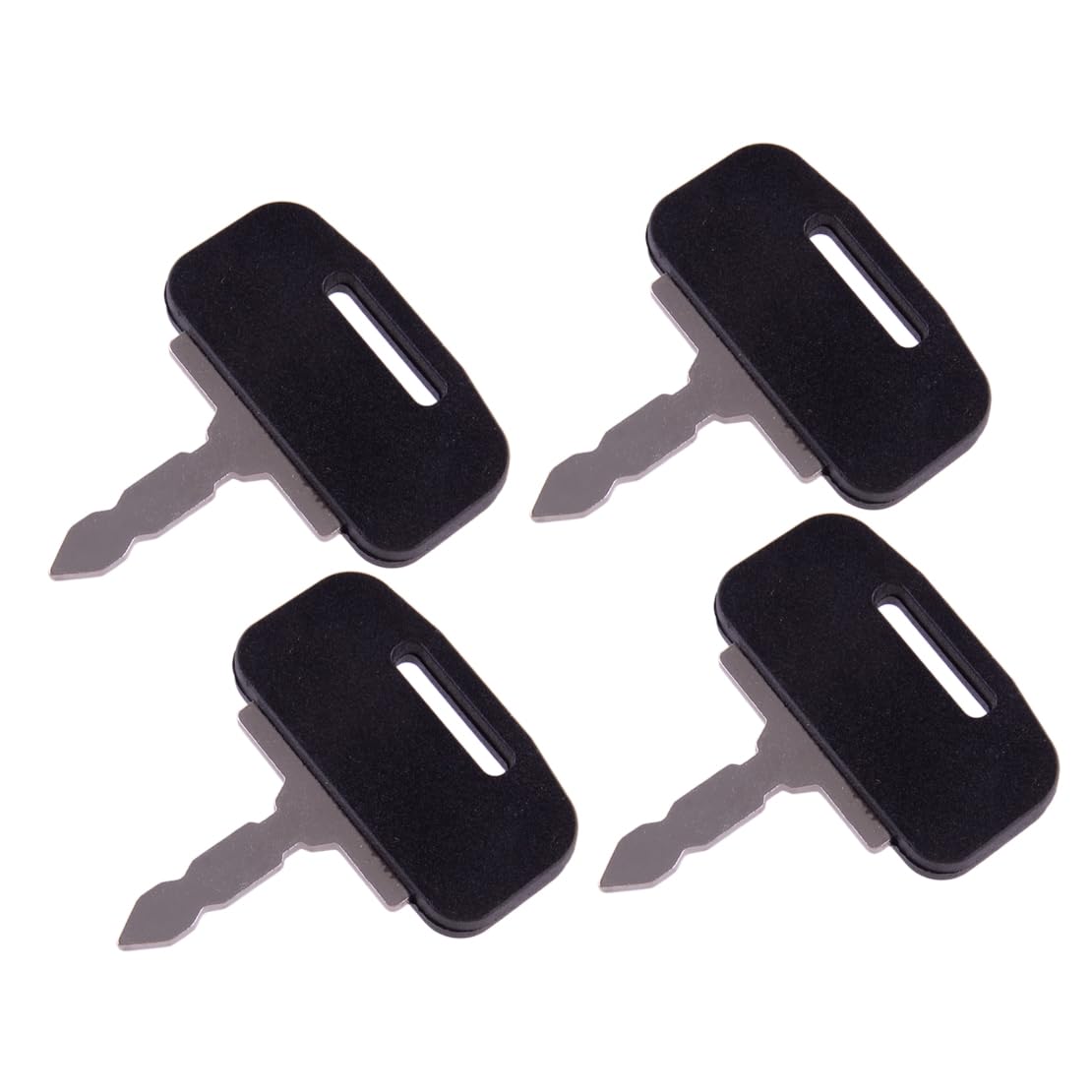 2 Zündschlüssel Für Massey Ferguson Traktoren - Schwarz/Silber, OEM 3813361M1