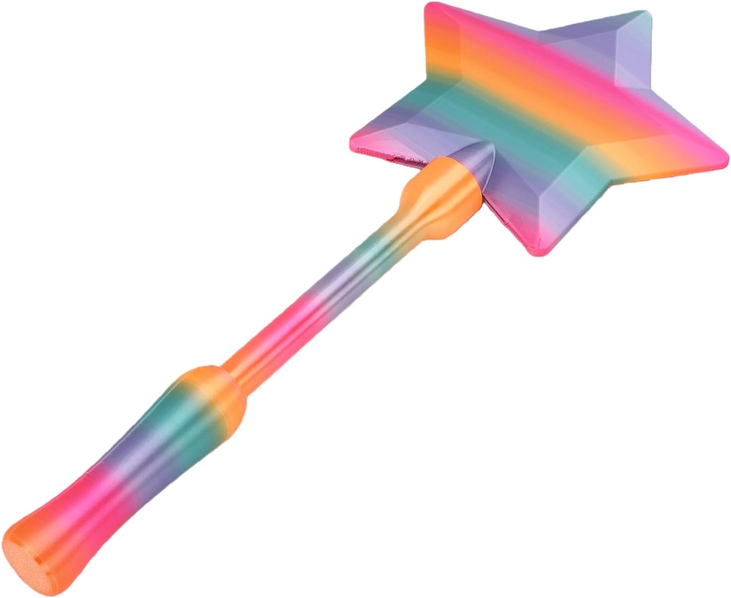 3D Printed Credit Card Wand Contactless Payment Card Holder Magic Wand with Gradient Color Star Top for Secure Tap to Pay Kids Shopping Gift 14 inch PLA