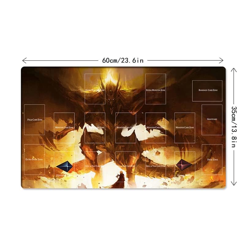 Amazon.com: Mlikemat New Playmat The Winged Dragon of Ra TCG