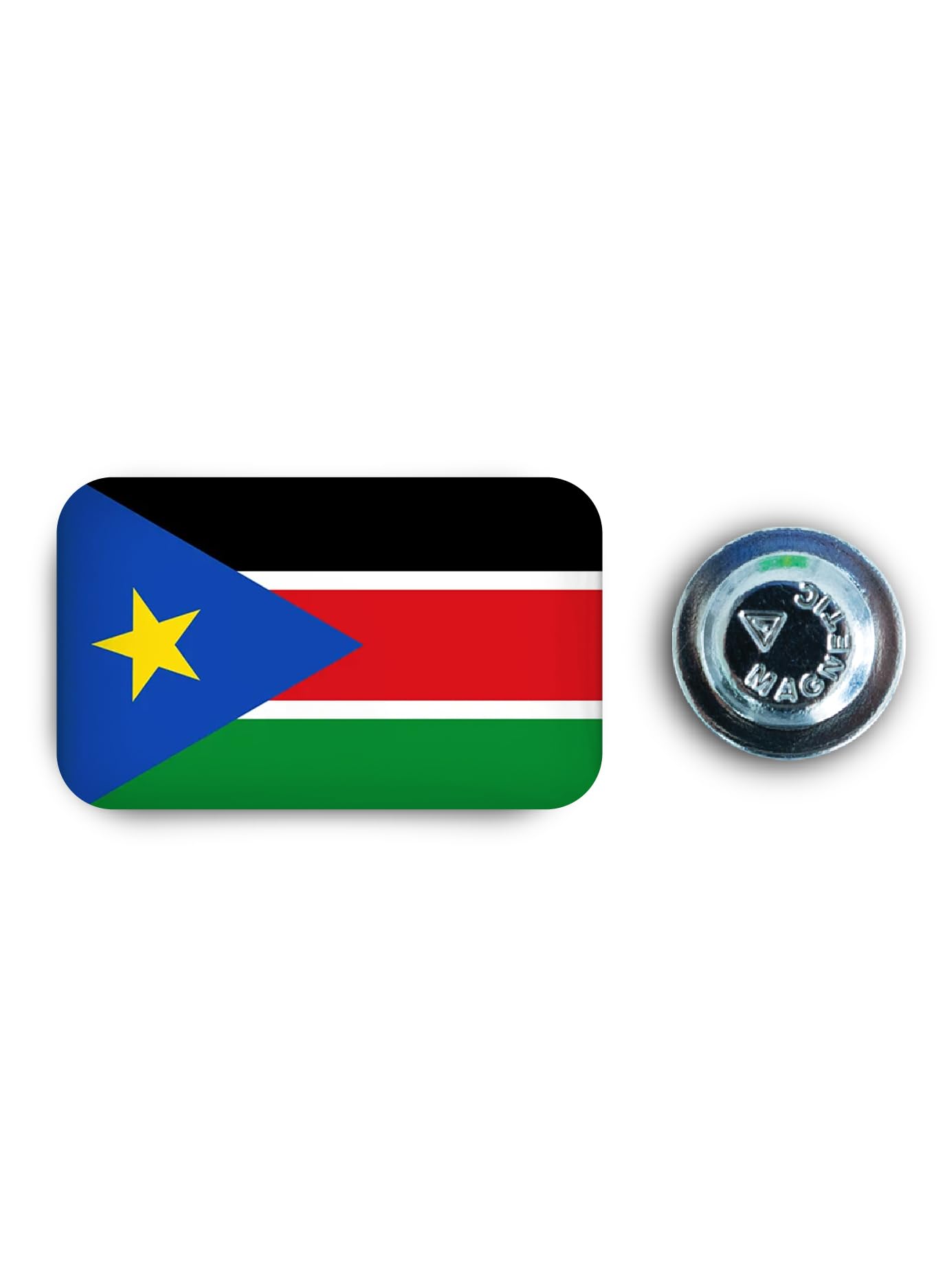 South Sudan Flag Magnetic Badge