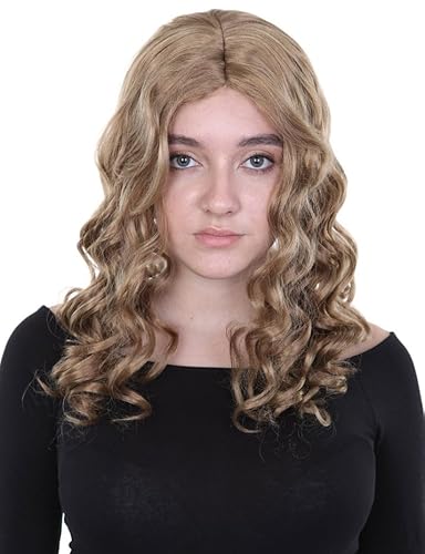Wigs2you.com ���f�B�[�X�u���E���E�F�[�u�E�B�b�O �L���b�v�t�� �J�[���[�X�^�C�� �~�f�B�A���T�C�Y �����@�� �n���E�B���E�R�X�v���E�p�[�e�B�[����
