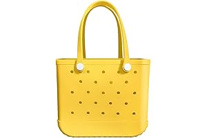 Waterproof Washable Durable Rubber Beach Tote Bag for The Sports Beach Pool