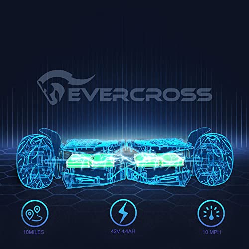 Evercross 8.5" Hoverboard, Off-Road All Terrain Balancing Scooter, App-Enabled Bluetooth Hoverboards, Hover Board For Kids Teenagers Adults #TOP4