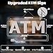 Thirdpolite ATM Sign for Business, 24