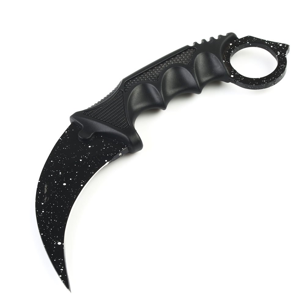 Karambit Jagdmesser – Taktisches Klappmesser Mit Greifergriff, Golden, Für Camping, Survival & Sammler