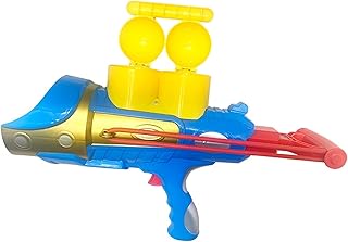 Snowball Launcher Gun with Snowball Clip - Snowball Fight Blaster with Handle,Round Snowball Maker,Launcher Ready,Snowball Fighting Toy,Snowball Maker Toy for Kids,Blue