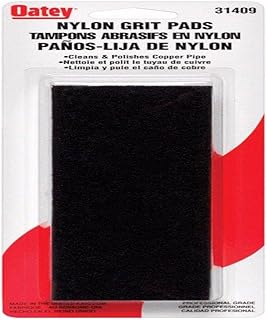 Oatey 6 in. L x 2 in. W Grit Cleaning and Polishing Pad Nylon 2 pc.