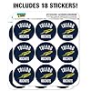 University of Toledo Official Logo Planner Calendar Scrapbooking Crafting Stickers #2