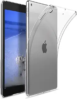 iPad Air3（第3世代）2019 iPad Pro 10.5 2017 用 ソフトケース 耐衝撃 ハイブリッドケース カバー 薄型 軽量 耐衝撃 衝撃吸収 シリコン TPU 透明 タブレットカバー 無地 シンプル 全面 クリア iPad 10.5インチ 10.5型 タブレット 用 互換性あり