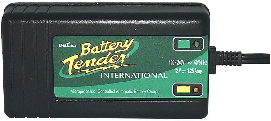Battery Tender 12V, 1.25 AMP Battery Charger and Maintainer