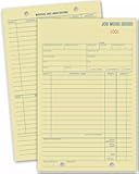 Padded Job Work Order Cards - 500 Cards