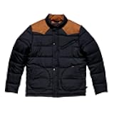 Howler Bros Men's Rounder Quilted Jacket, Blue Dark/Duck Brown
