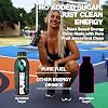 Pure Fuel Healthy Energy Drinks - Limitless Lemonade, Berry Blitz, Tropical Torrent and Watermelon Blast - Sports Drinks - Plant Based - 180mg Natural Caffeine - 12pk x 16.9 fl oz