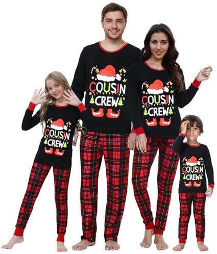 Matching Christmas Pajamas for Family Cute Printed Xmas Pajamas S...
