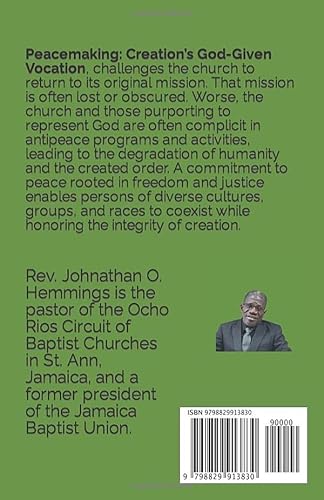 Peacemaking: Creation's God-Given Vocation