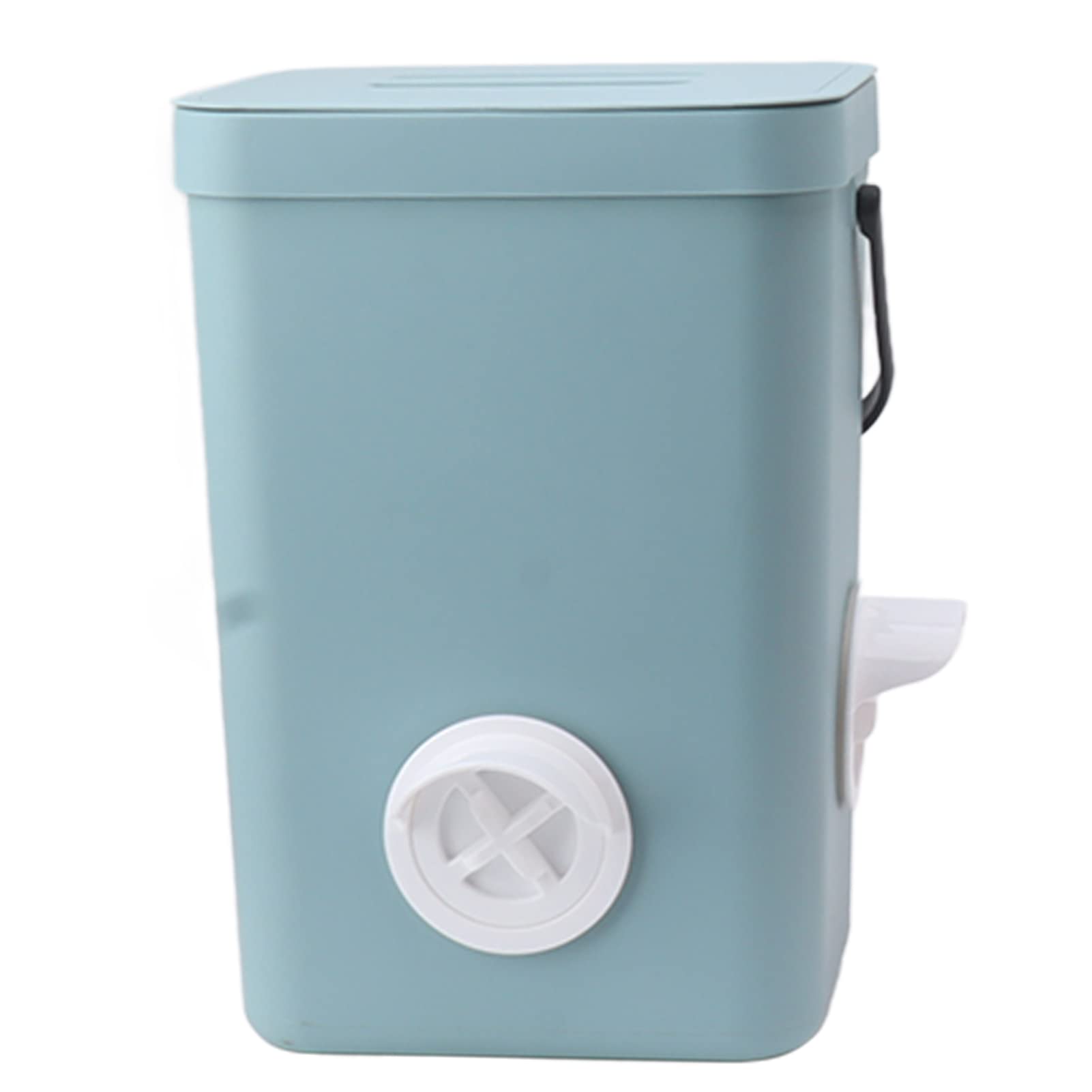 Comedero Automático para Pollos, Juego de Dispensador de Agua para Aves de Corral con Gran Capacidad y Cubierta Impermeable, 2 Cubos y 4 Bebederos
