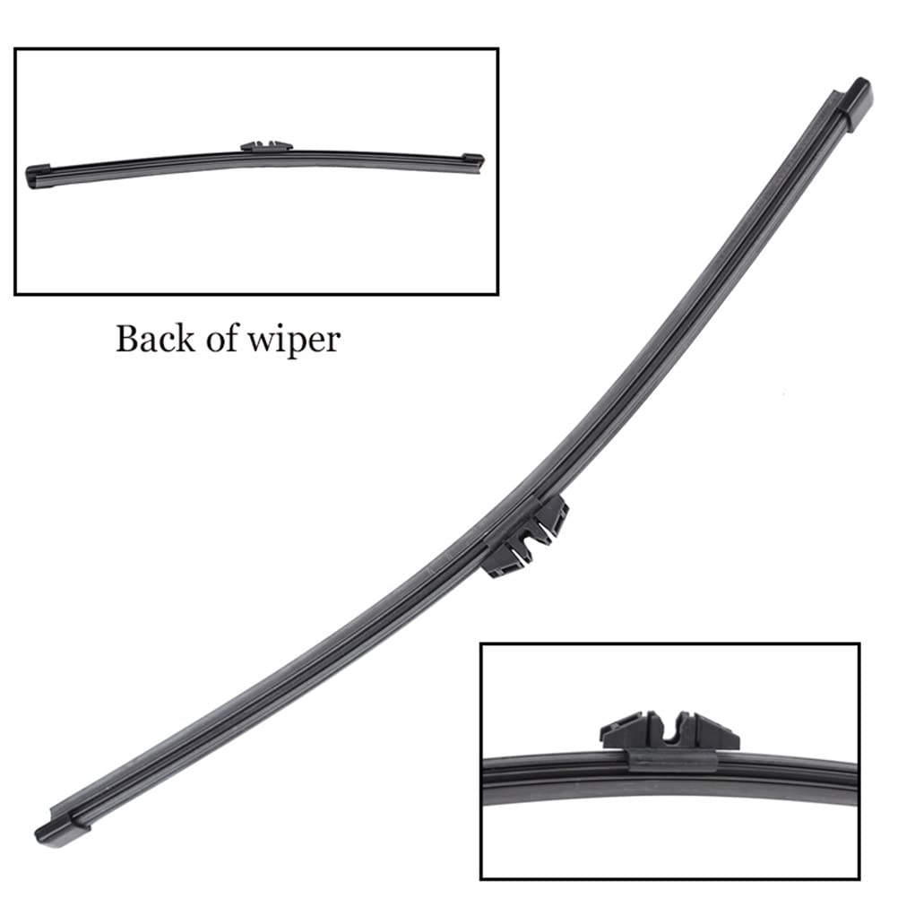 Limpiaparabrisas Juego De Escobillas Limpiaparabrisas Delanteras Y Traseras 28 "28" 15" para Ford para Edge MK2 2015 2016 2017 2018 2019