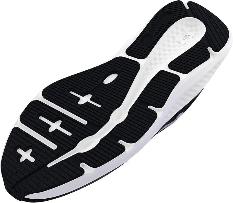 Under Armour UA W Charged Pursuit 3 Kadın koşu ayakkabısı, Black/Black/White, 36 EU - Görsel 3
