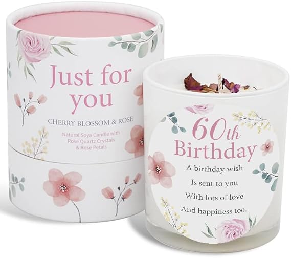 60th Birthday Candle Makes a Great Gift for 60th Birthday Gifts Ideal
