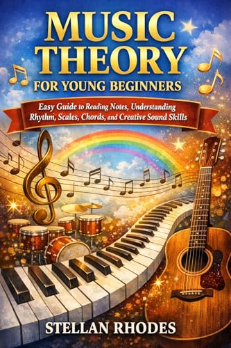 MUSIC THEORY FOR YOUNG BEGINNERS: Easy Guide to Reading Notes,