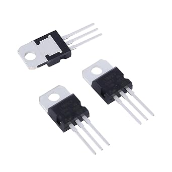 L7805 Voltage Regulator, 10Pcs/Lot L7805 LM7805 7805 Voltage Regulator Output 5V 1.5A, Linear Positive Fixed, Through Hole Mounted, Fit for Regulated Power Supply & Limiting Circuit