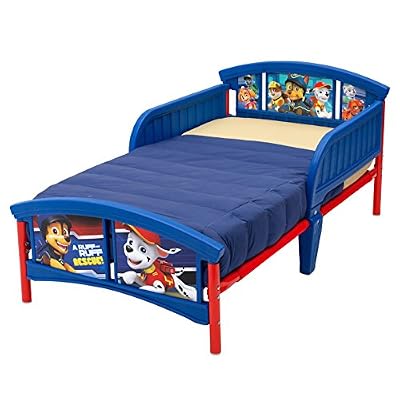 Delta Children Plastic Toddler Bed, Nick Jr. PAW Patrol & Plastic Toddler Bed, Disney/Pixar Cars