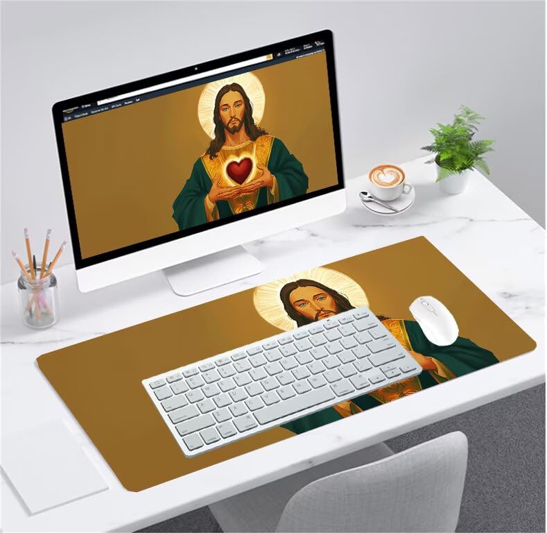 Mouse pad gamer PC lavable avec surface de vitesse et précision - 2