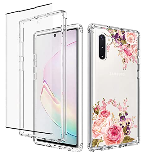 Coque Galaxy Note 10 bris d'écran évités grâce au verre trempé et TPU antichoc