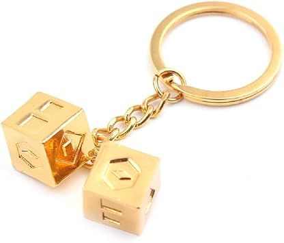 Han Solo Lucky Dice Keychian for Millennium Falcon Wars Movies Cosplay Costumes Accessories,The Last Jedi Dice Jewelry