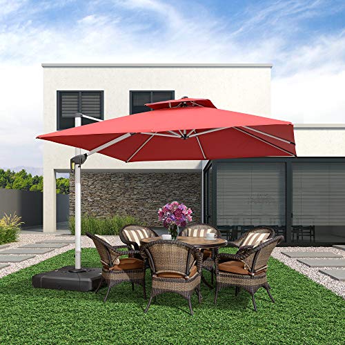 Purple Leaf 10ft Patio Umbrella Outdoor Buy Online In Kuwait At Desertcart