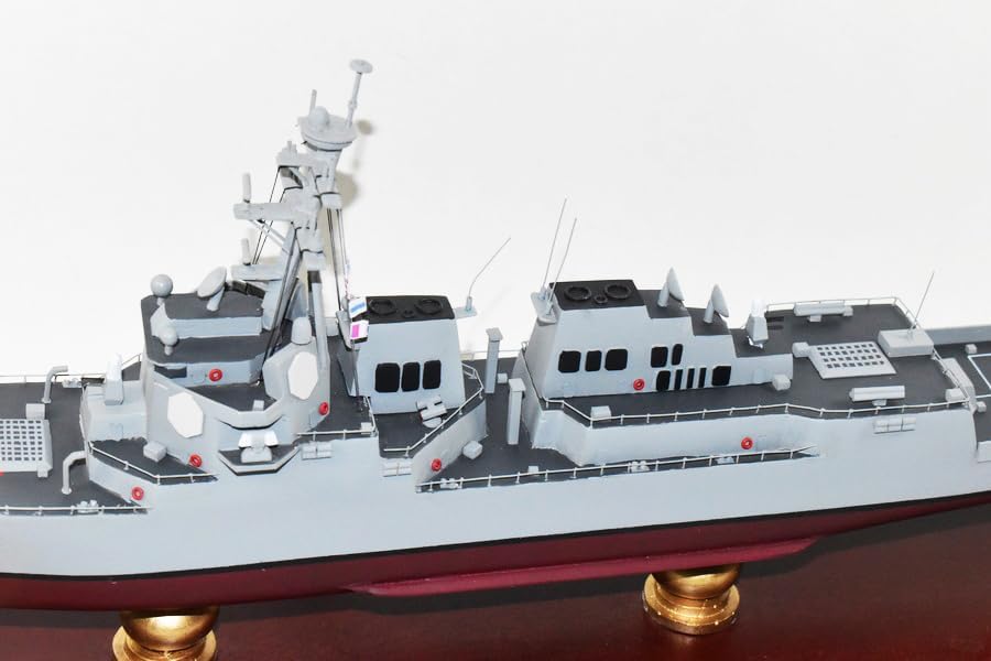 USS Harvey C. Barnum Jr. (DDG-124) 24-inch Mahogany Model