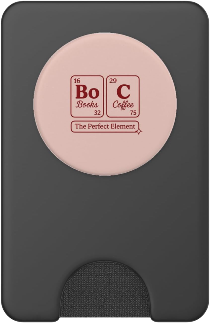 Book Lover Booktrovert Librarian Bookish Reader PopSockets PopWallet for MagSafe