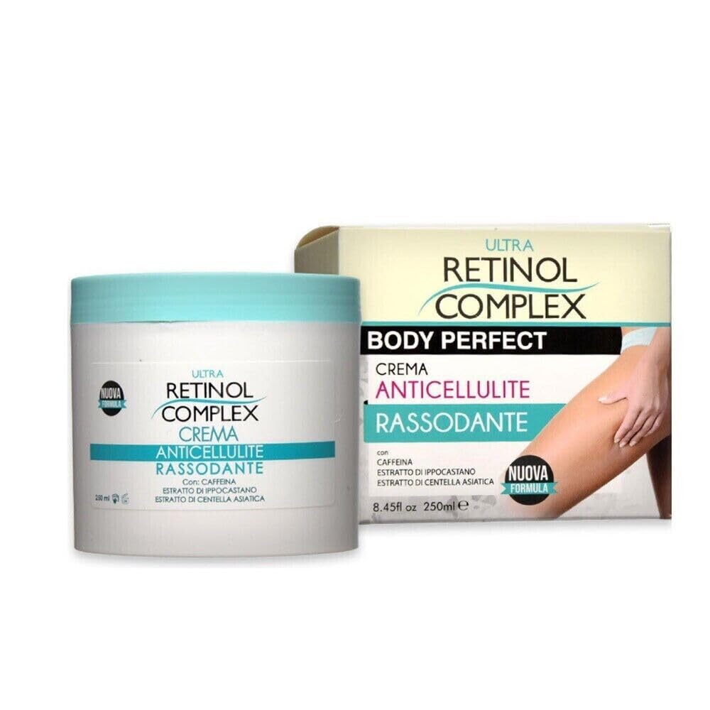 Crema Anticelulitis Rellenadora Retinol Complex, con Cafeína y Centella Asiática, 250ml
