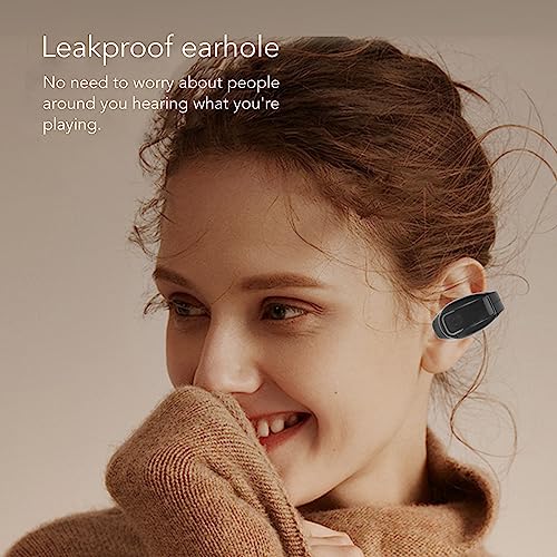 Auricular Bluetooth BT5.3 Open Ear Negro miniatura 2