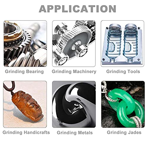 5Pcs Non Woven Abrasive Buffing Wheels Polishing Wheel Drill Attachment Set, 2 Inch Scouring Pads Abrasive Mushroom Wheel Polishing Wheel With 1/4" Shank For Polishing Scrubbing And Cleaning Surface #TOP6