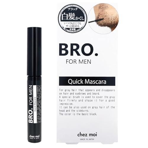 BRO. FOR MEN Quick Mascara �N�C�b�N�}�X�J�� 6g �������� ���������� �����B�� �}�X�J�� �q�Q �E ���� ���̖� ���݂���