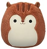 Squishmallows FuzzAMallow Official 12 inch Sawyer The Brown Squirrel - Child's Ultra Soft Plush Toy