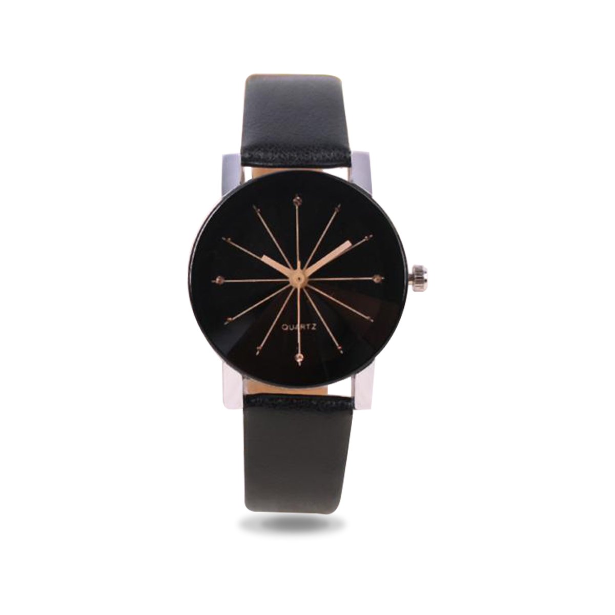 Sylvi Analogue Black Dial Womens Watch - SF-CRYSTL-BLACK-WOMEN-002 (B01N55OAIO) Amazon Price History, Amazon Price Tracker