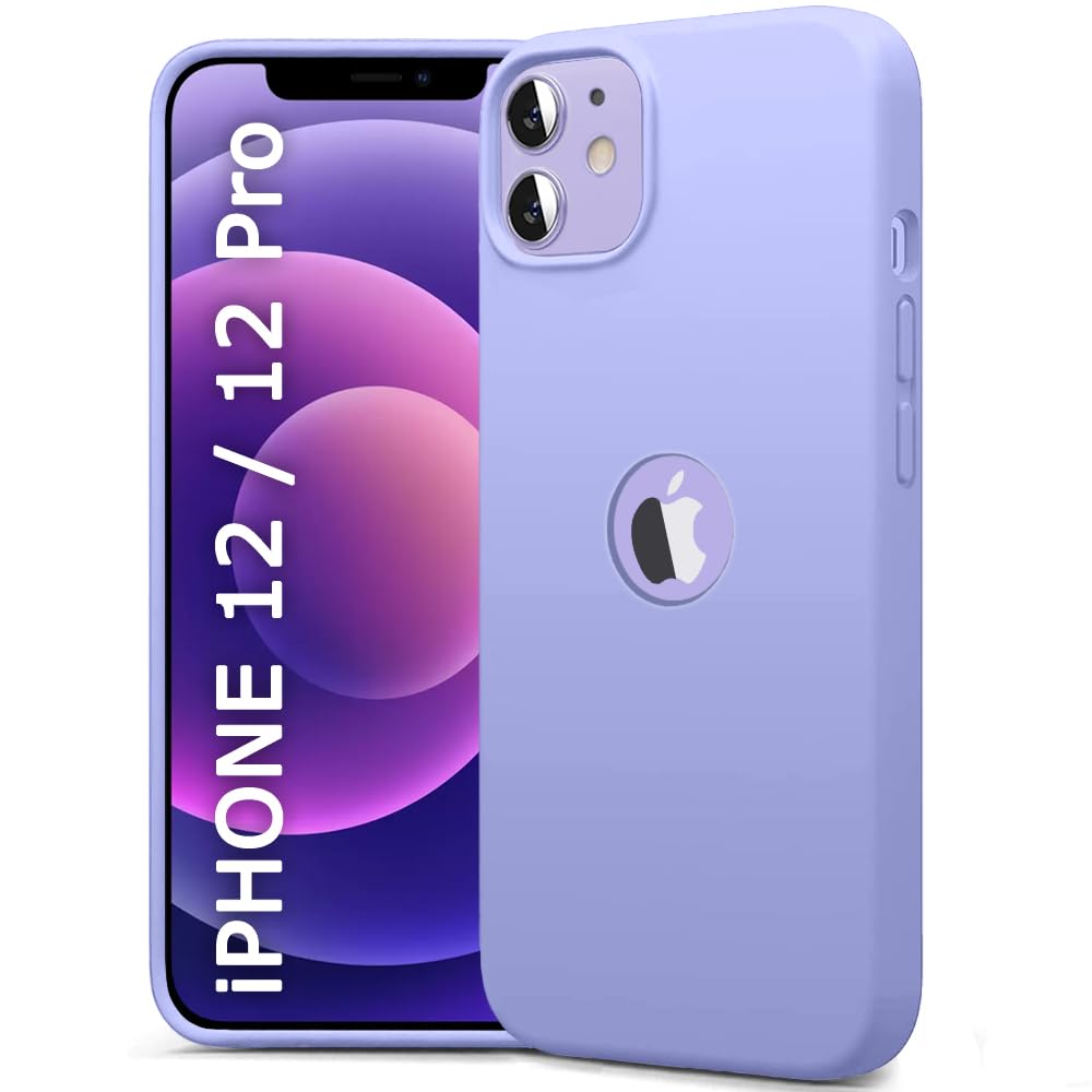 TheGiftKart Genuine Liquid Silicone Back Cover Case for iPhone 12/12 PRO | Soft Micro-Fibre Lining Inside | Camera Protection Bump | Shockproof Back Cover for iPhone 12/12 PRO (Silicone, Purple) (B0DDT9BF6B) Amazon Price History, Amazon Price Tracker