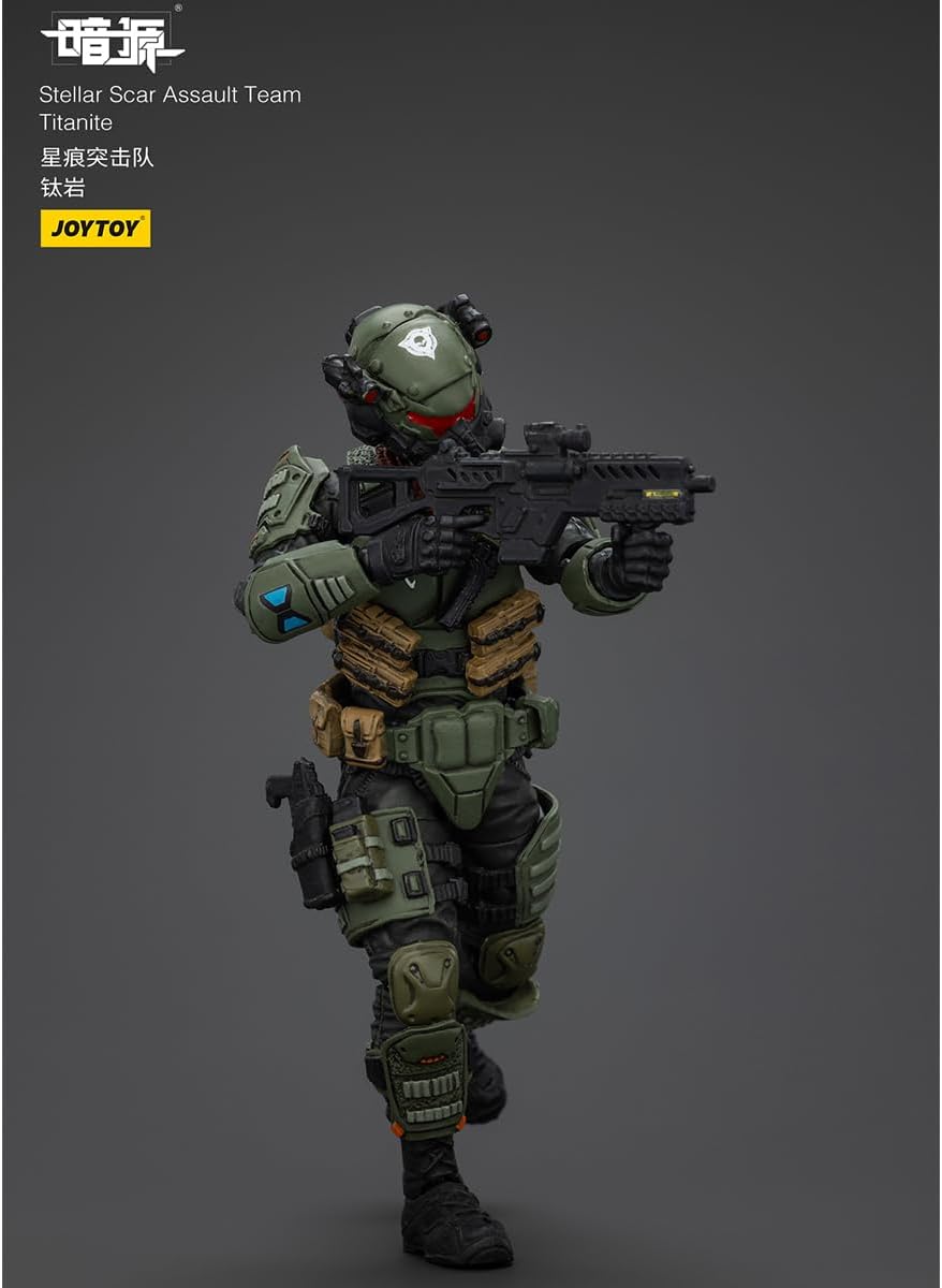 HiPlay JOYTOY Assault Team Titanite JT01895 1/18 Stellar Scar Action Figure